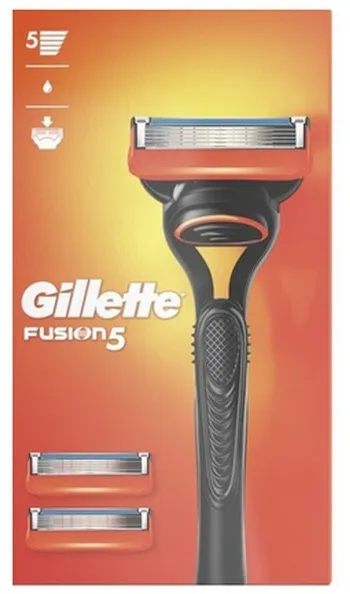 Gillette - Fusion5 partakone + 3 terää